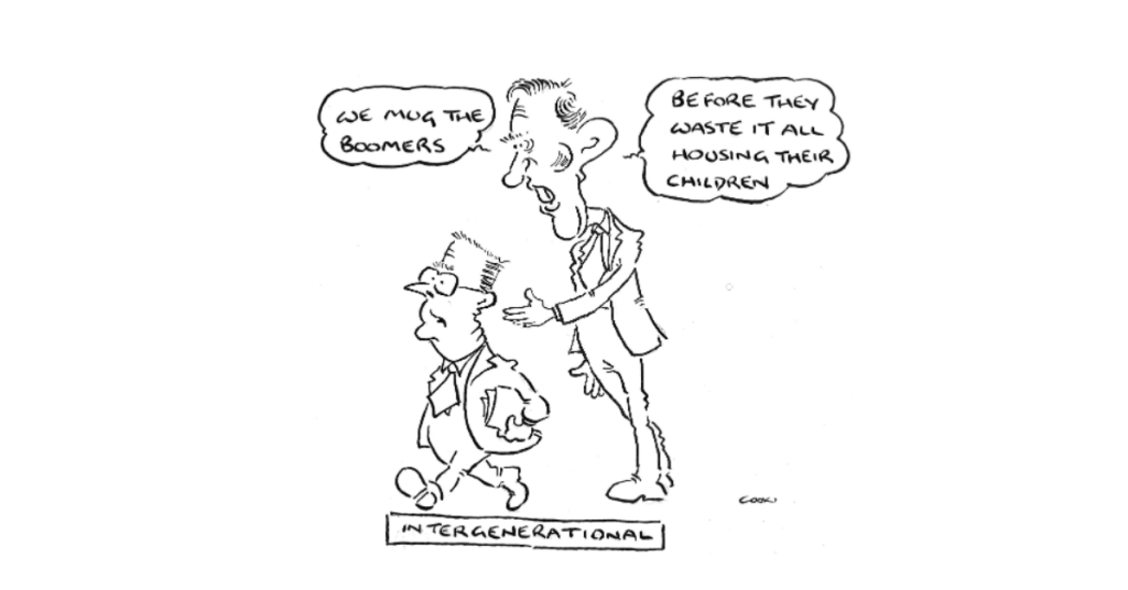 Cartoon of Prime Minister Anthony Albanese and Jim Chalmers