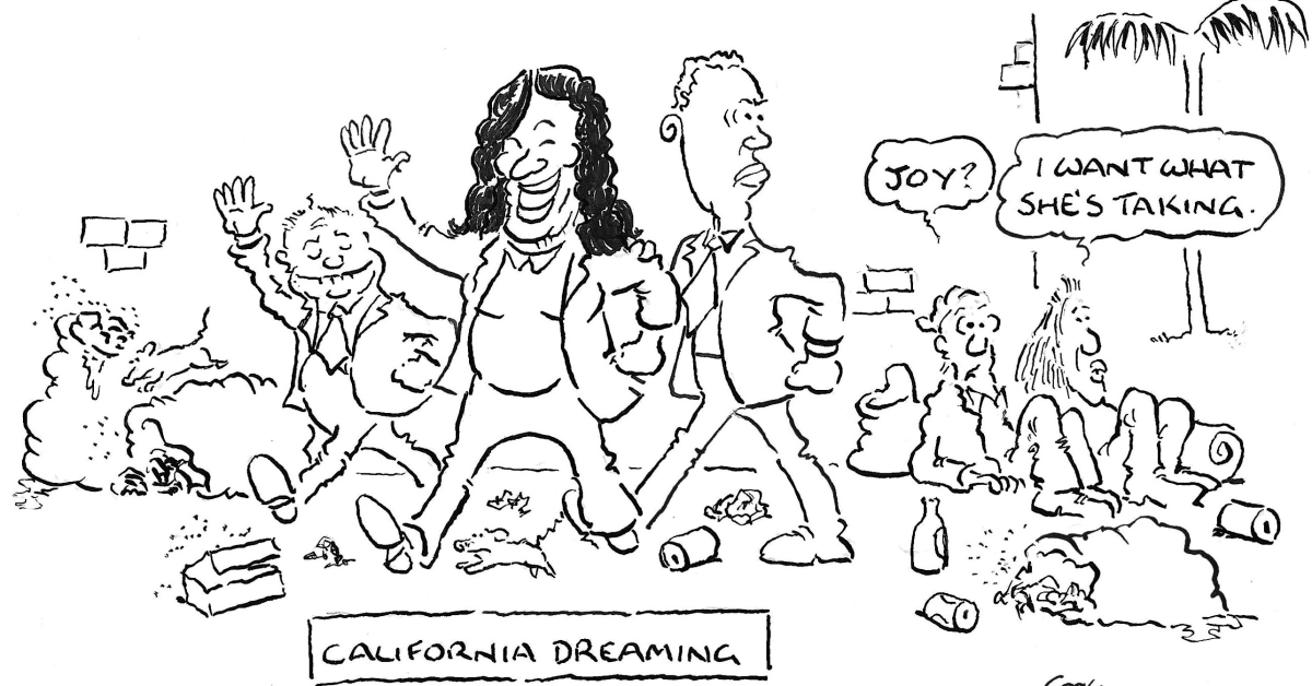 cartoon california dreamin'